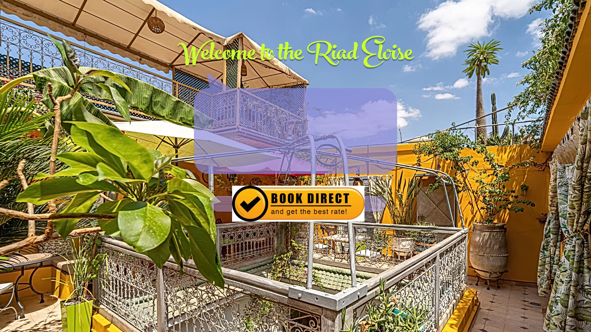 Capture d'écran de Riad Eloise marrakech