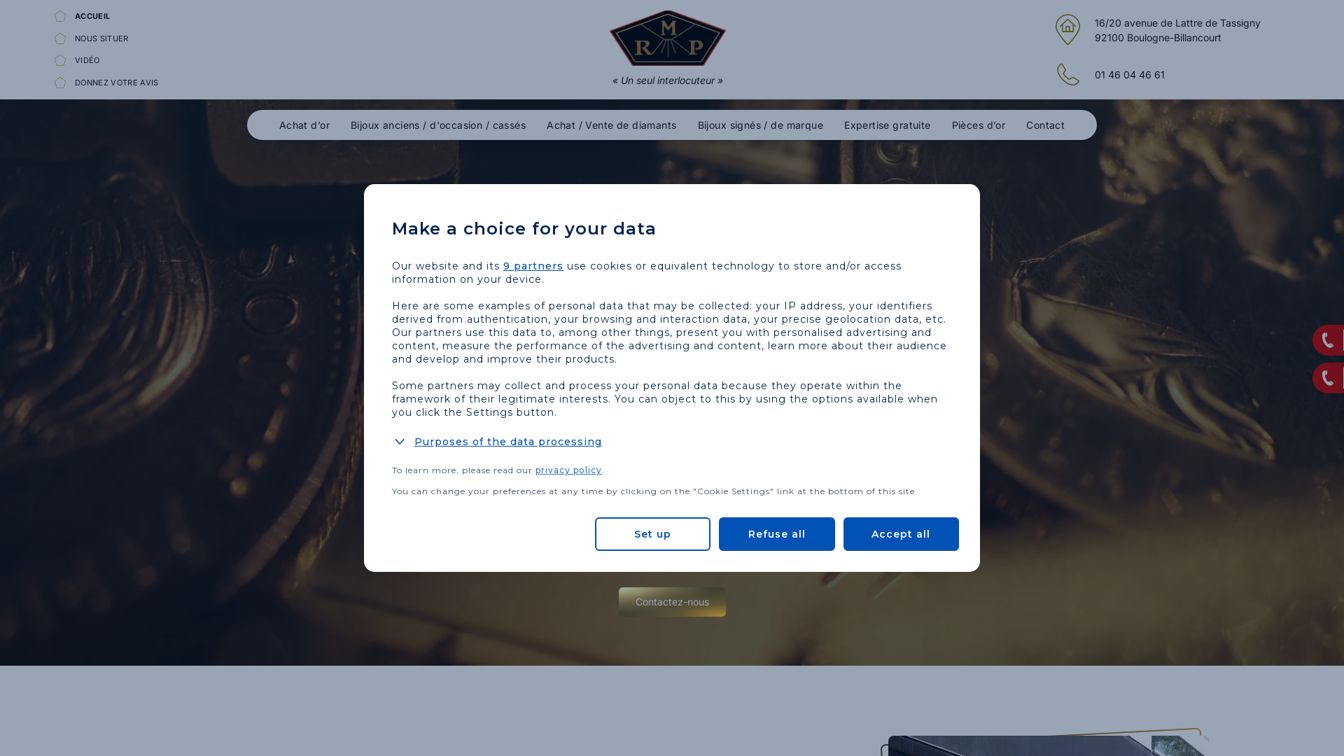 Capture d'écran de Achat or 