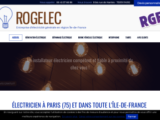 Rogelec électricité Paris 19