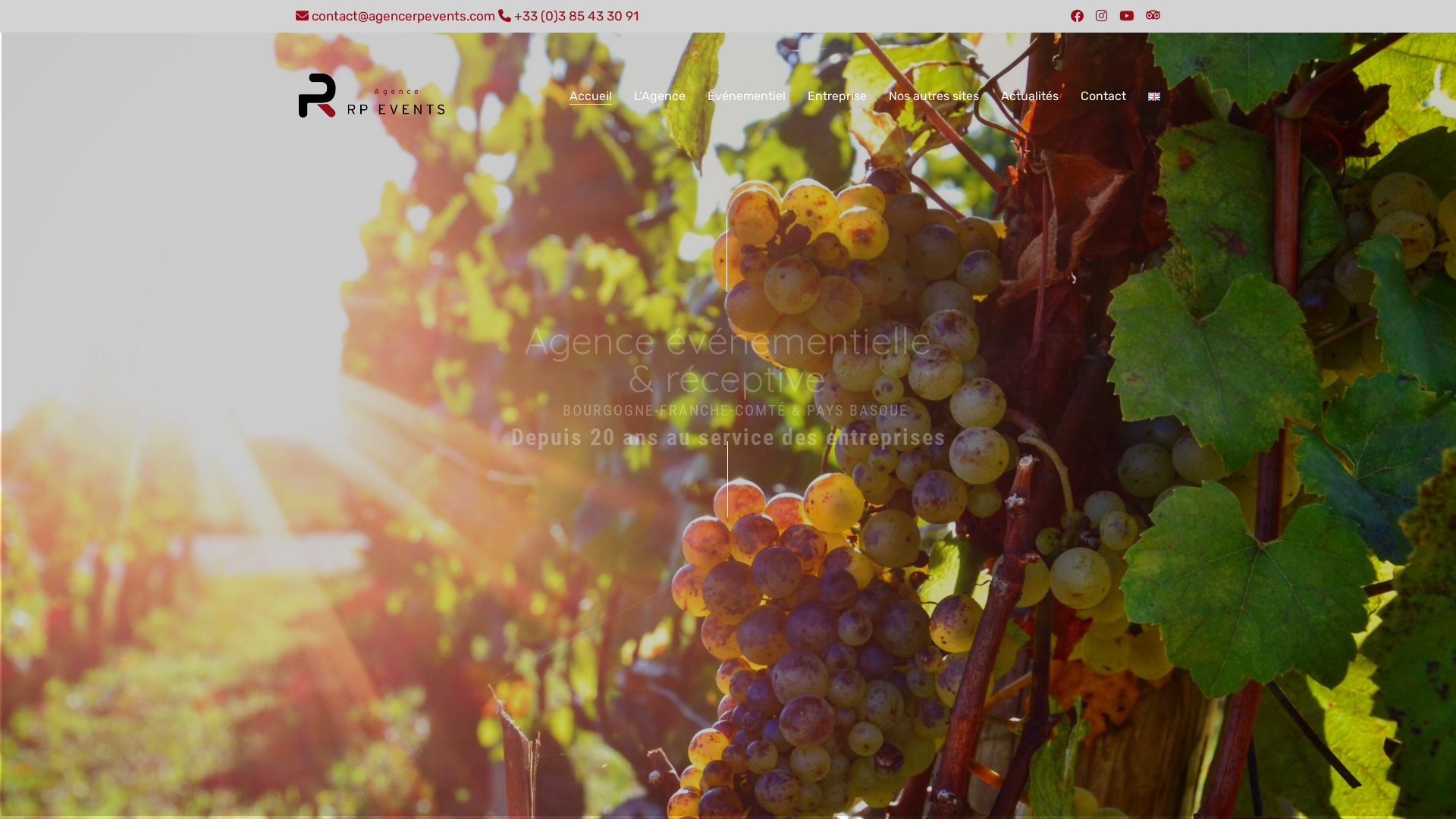 Capture d'écran de Agence de relations presse et relations publiques