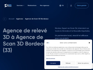 Agence de Scan 3D Bordeaux 