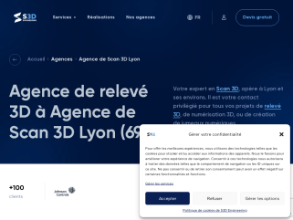Agence de Scan 3D Lyon 