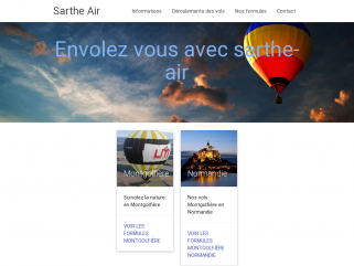 Sarthe-air vol en montgolfiere