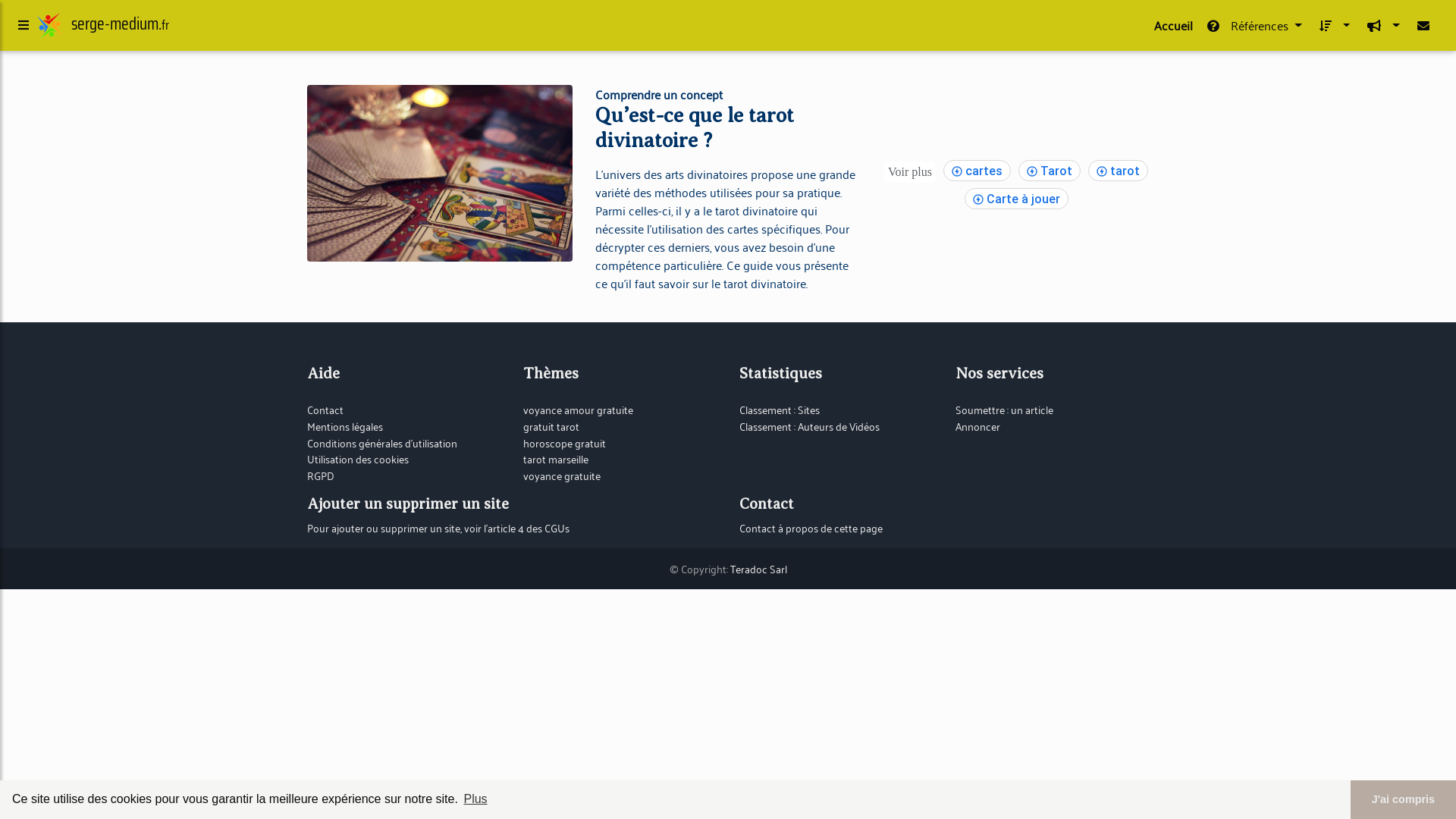Capture d'écran de Voyance toulouse