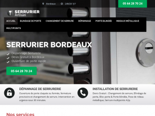 Serrurier Bordeaux 06 22 07 10 80