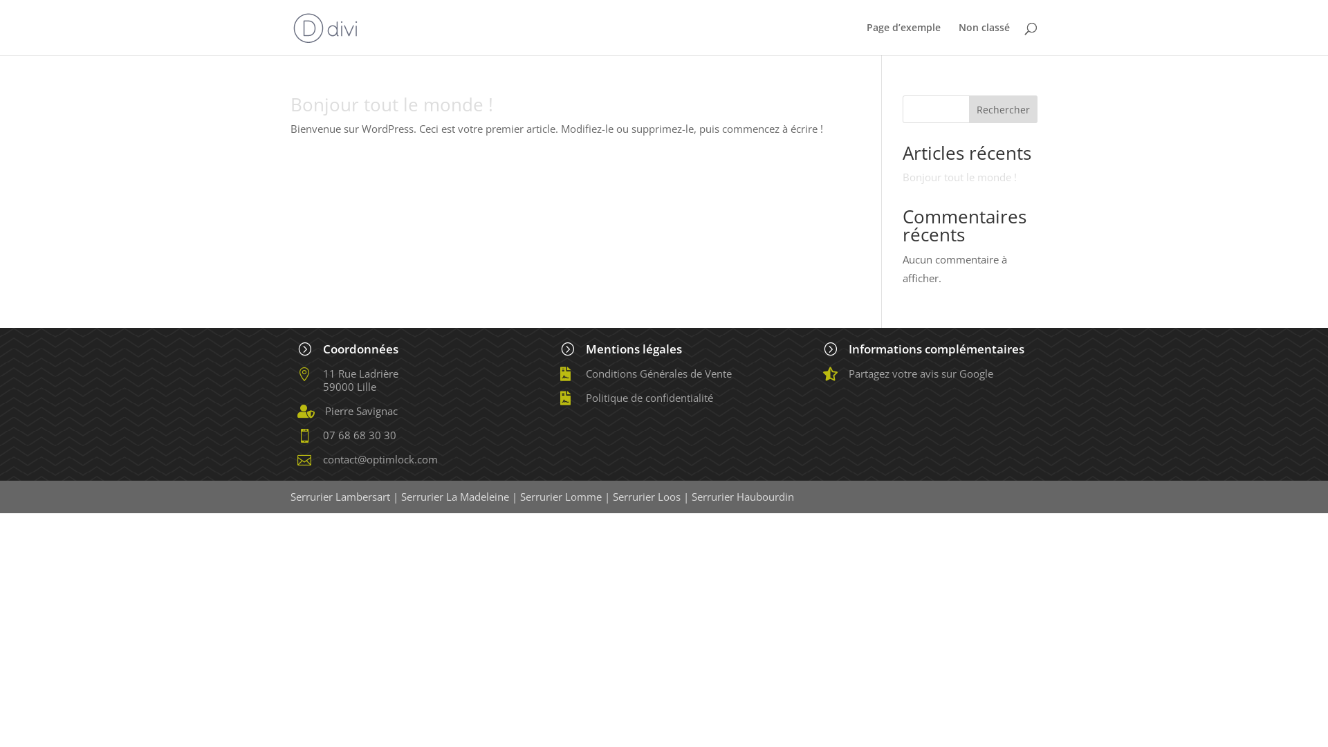 Capture d'écran de Serrurier Haubourdin au 06.02.16.76.65 ou 0666434678 24H/24 et 7J/7