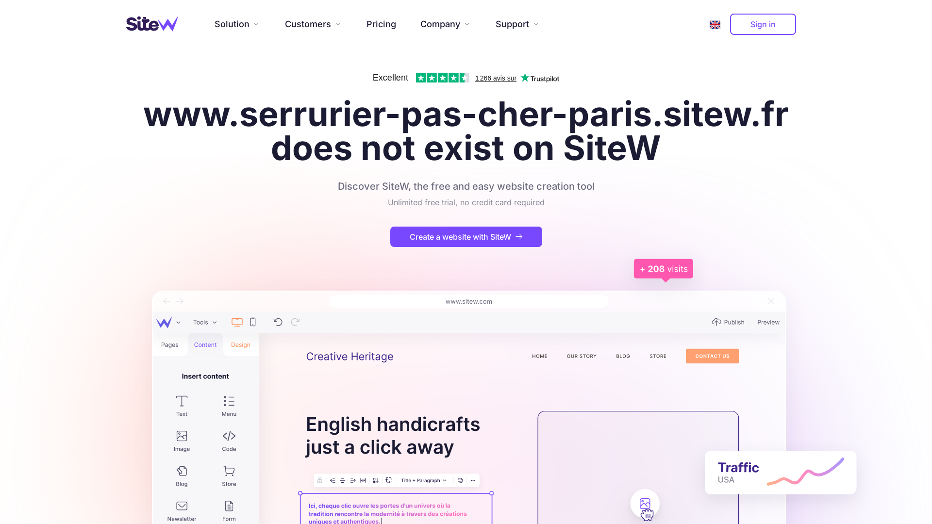Capture d'écran de Artisan serrurier agréé assurance