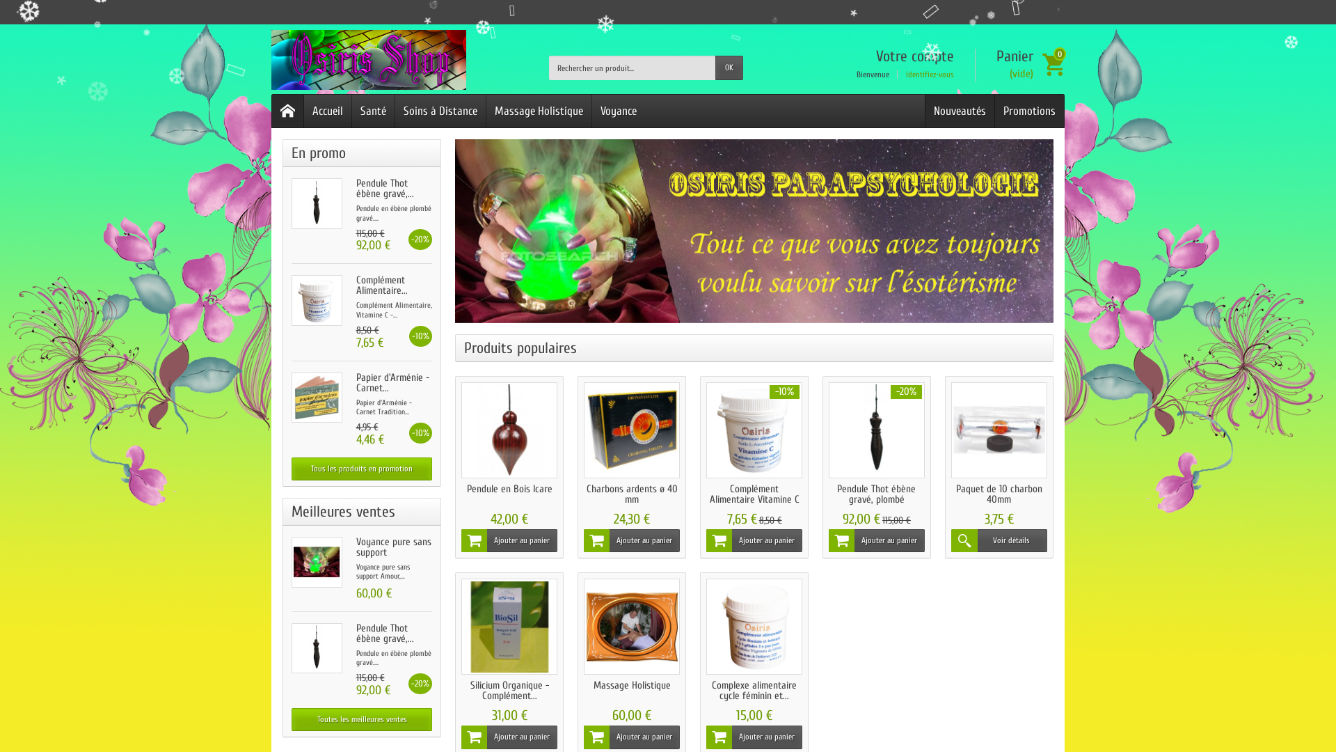 Capture d'écran de Shops Osiris