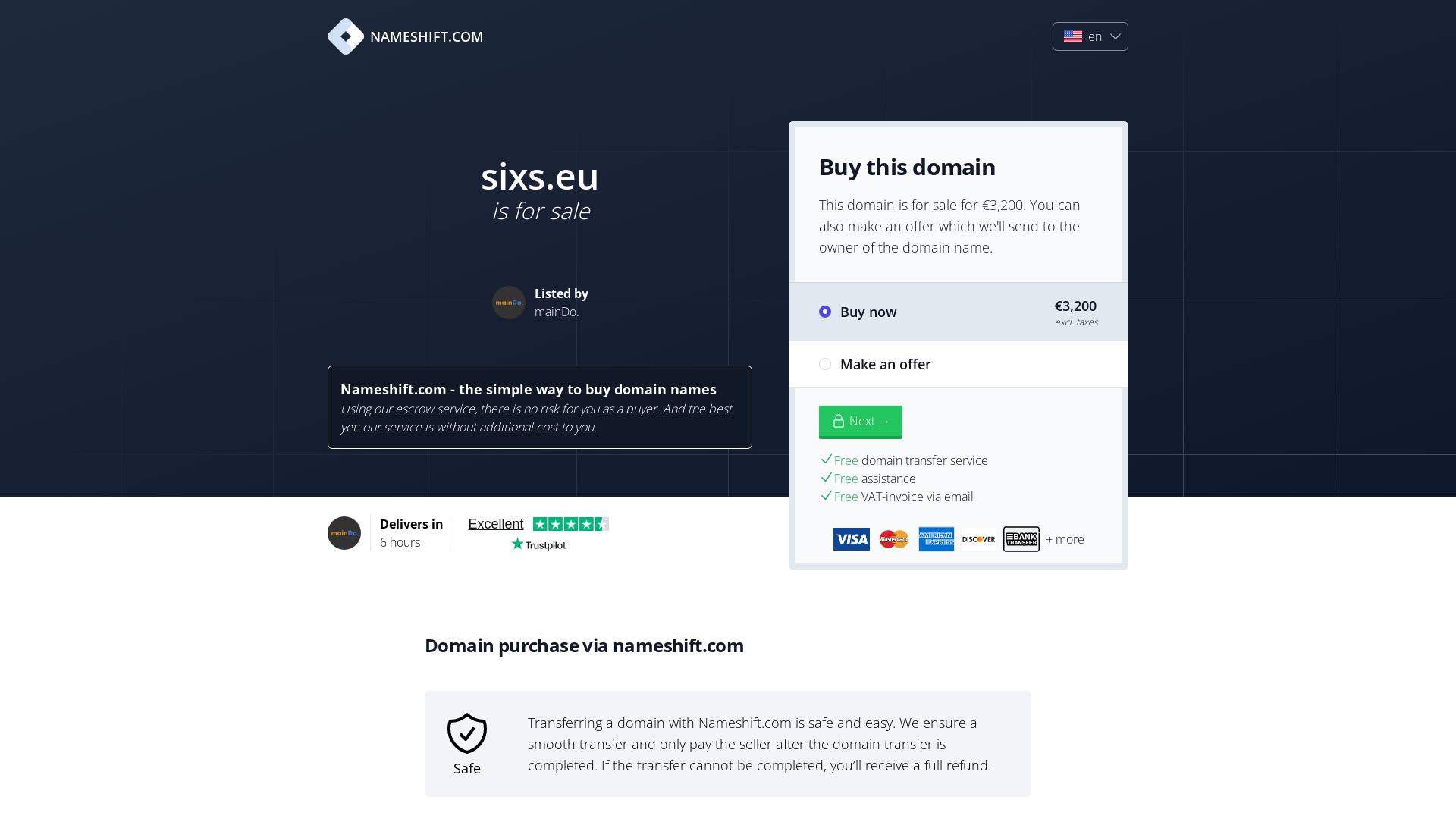 Capture d'écran de 6s Cosmétiques