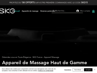 Appareils de Massage pour le Dos, le Cou, les Yeux, les Jambes et Plus | SKG France