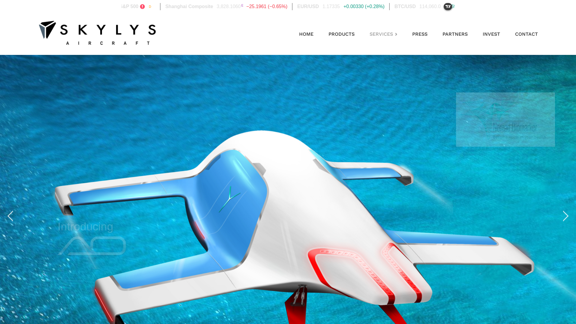 Capture d'écran de Skylys Aircraft