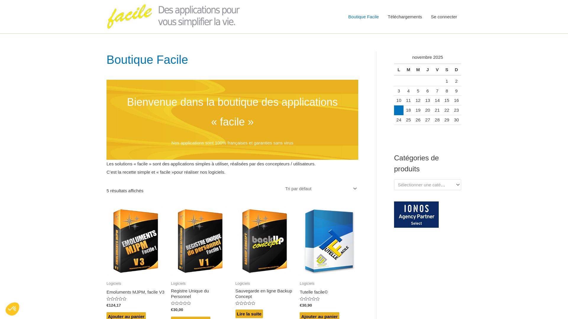 Capture d'écran de Des applications pour vous simplifier la vie !