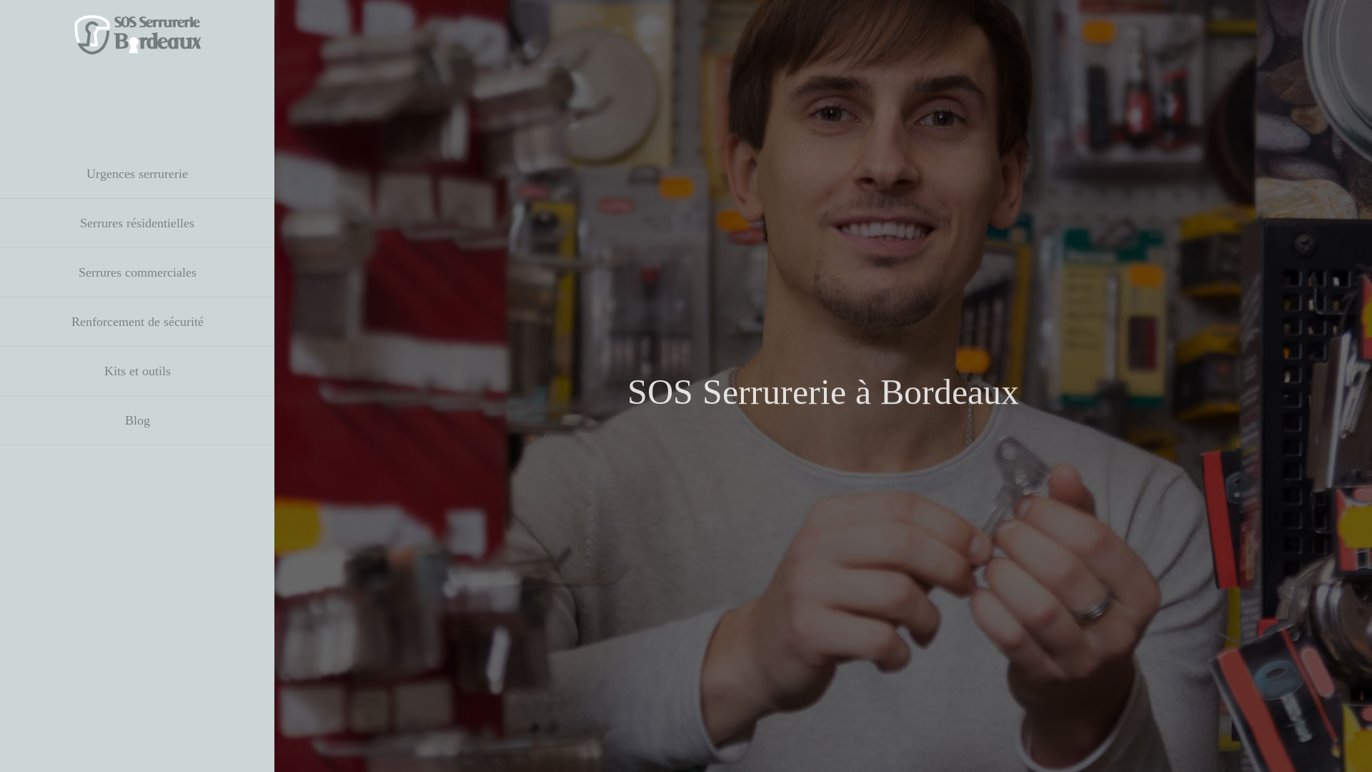 Capture d'écran de Serrurier Bordeaux 