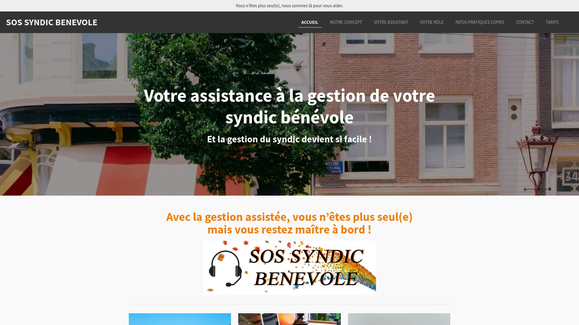 Capture d'écran de Syndic bénévole