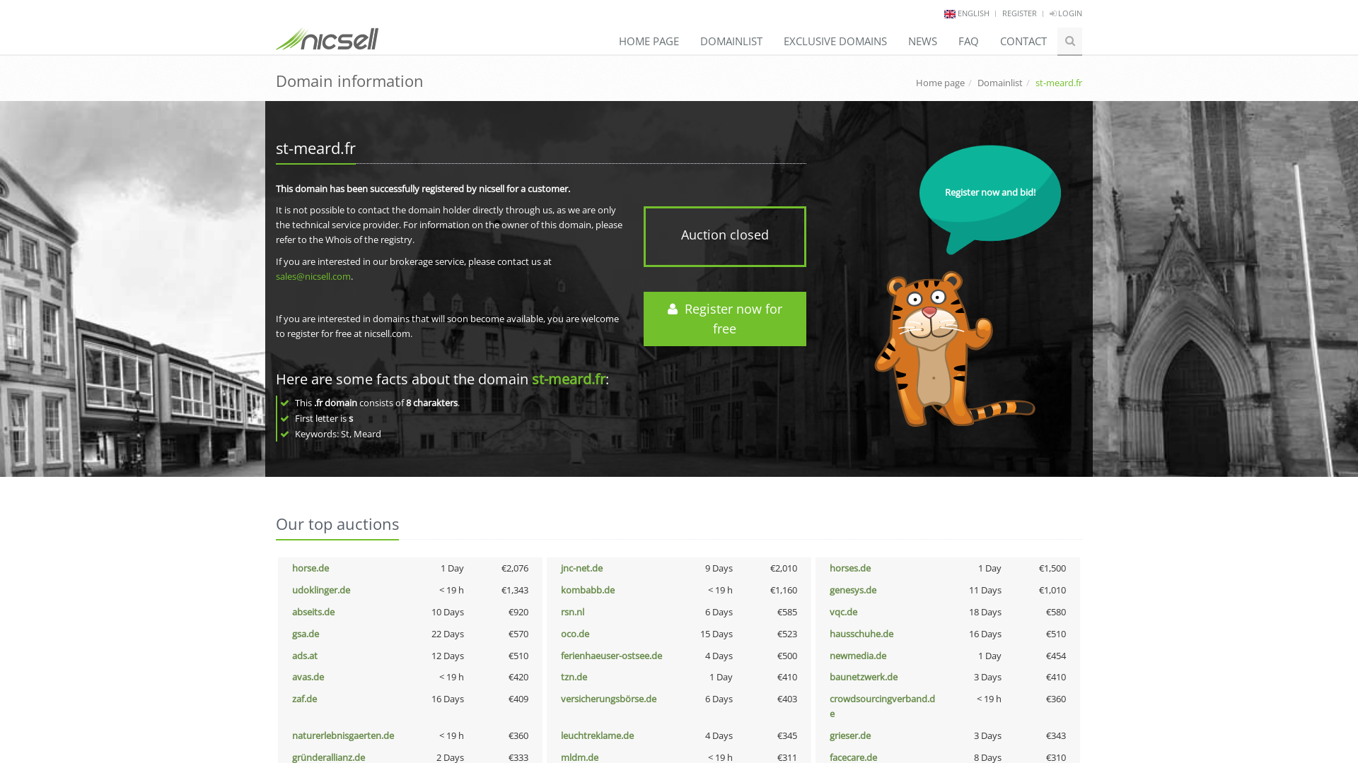 Capture d'écran de St-Meard