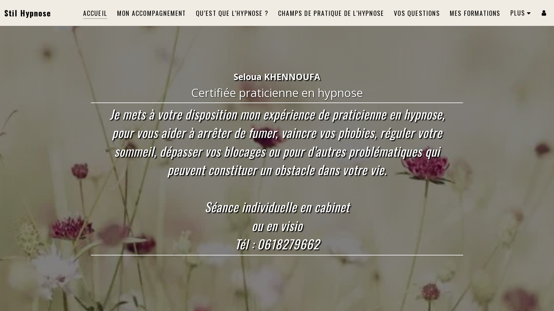 Capture d'écran de Stil hypnose StrasbourgHypnose Strasbourg Stress  anxiété confiance en soi arrêt du tabac sommeil, phobie, etc..