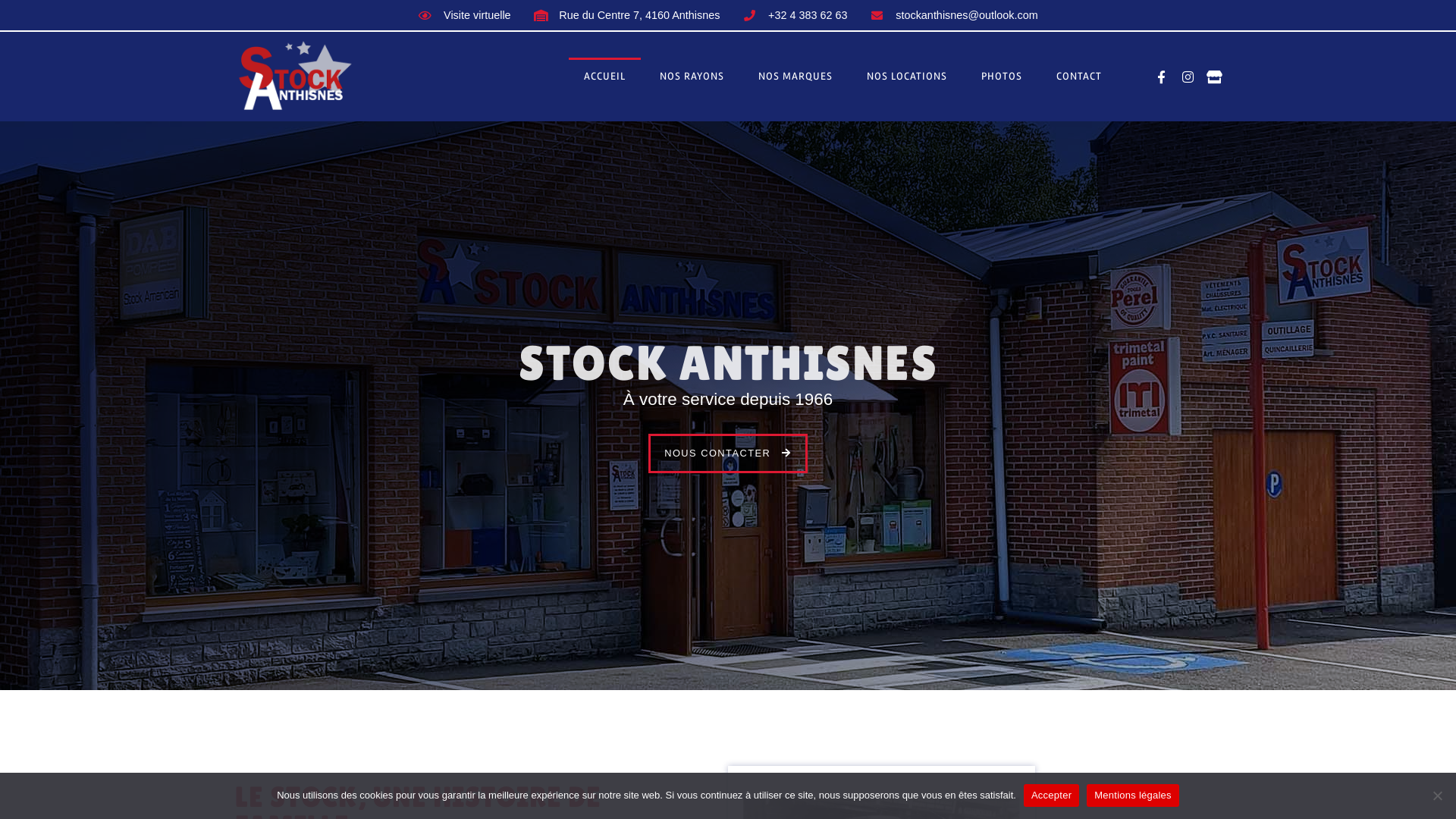 Capture d'écran de Vente d’outillage, de quincaillerie, d’articles ménagers