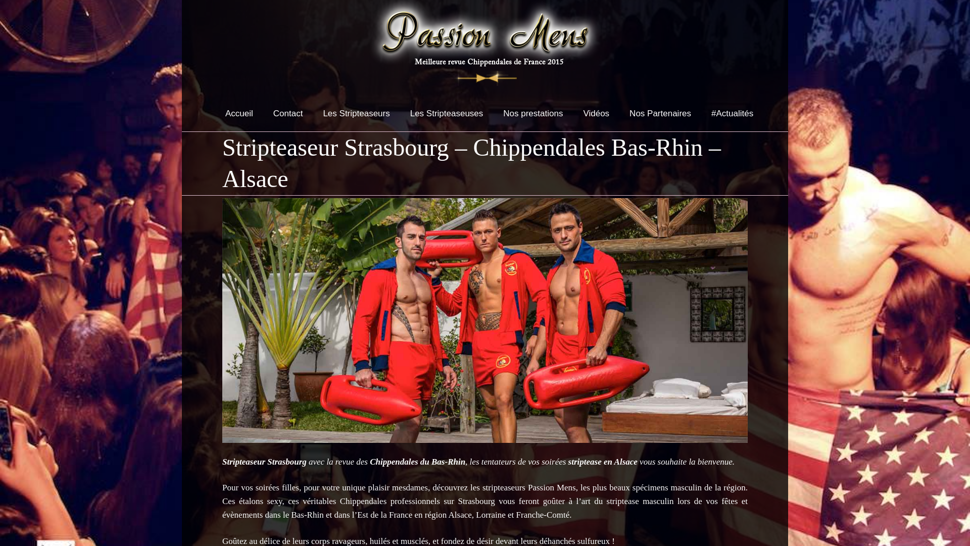 Capture d'écran de Stripteaseur Strasbourg