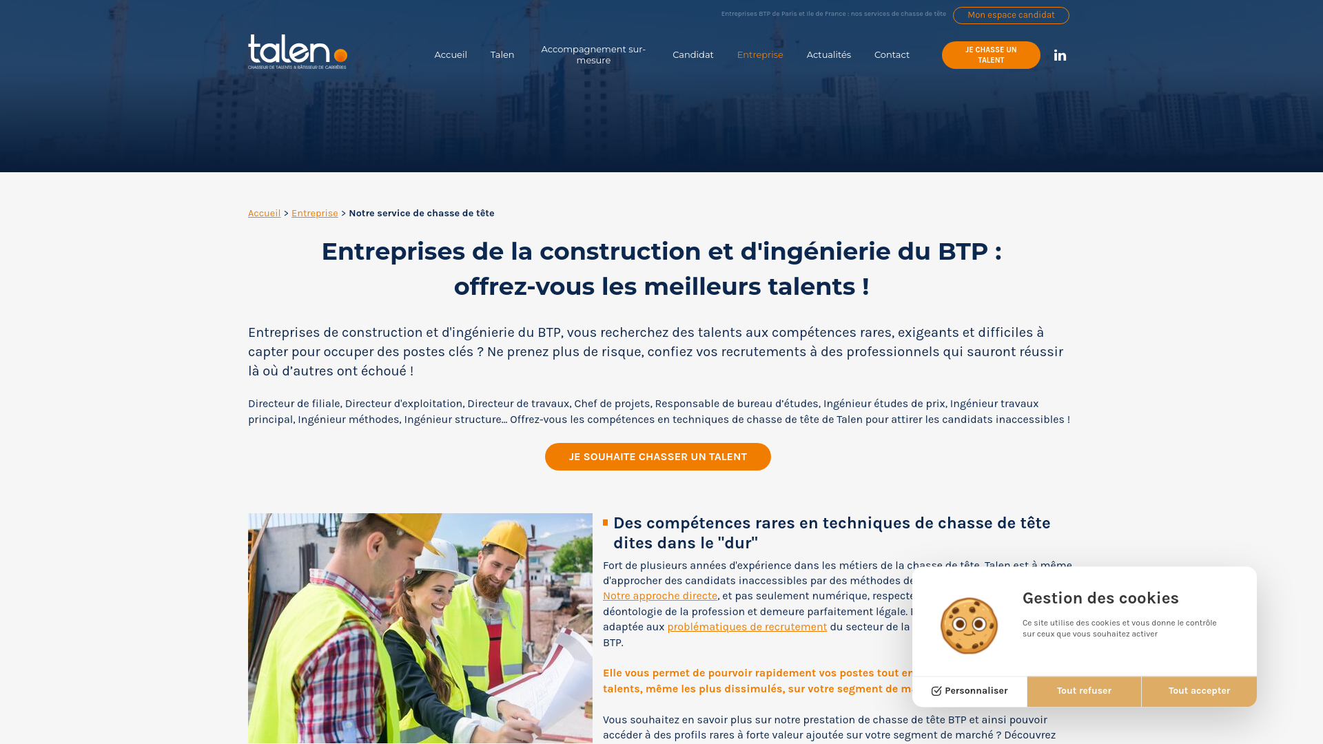 Entreprises de la construction et d'ingénierie du BTP : offrez-vous les meilleurs talents !