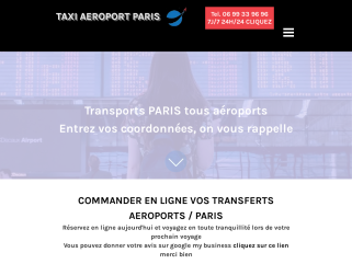 Taxi Paris aeroports, Taxi aeroport Paris,  