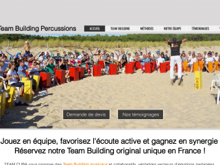 Team building percussions pour séminaires de cohésion en entreprise