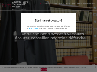 Cabinet TOURE Mohamed El Moctar, Cabinet d'avocats à Versailles