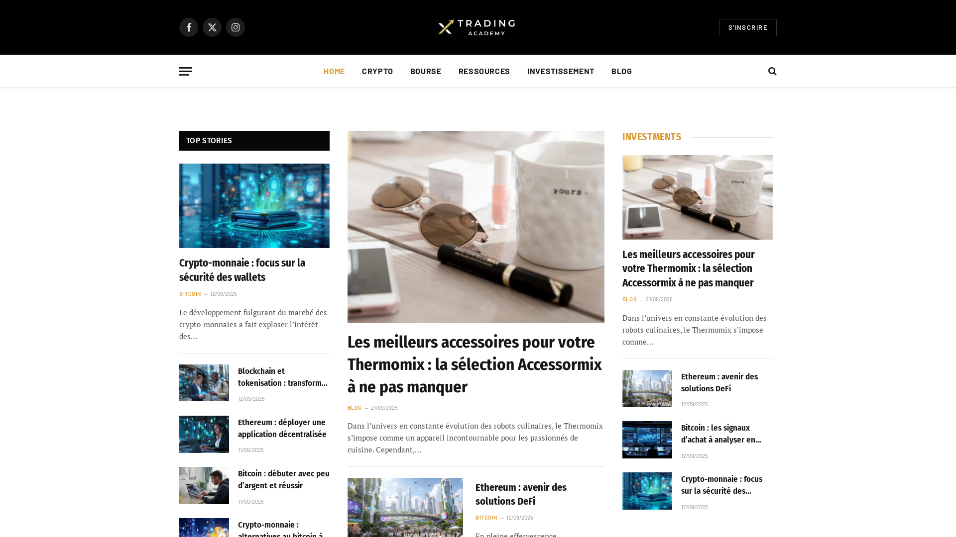 Capture d'écran de Devenir Trader, Formation Trader, Apprendre Trading, Formation Bourse