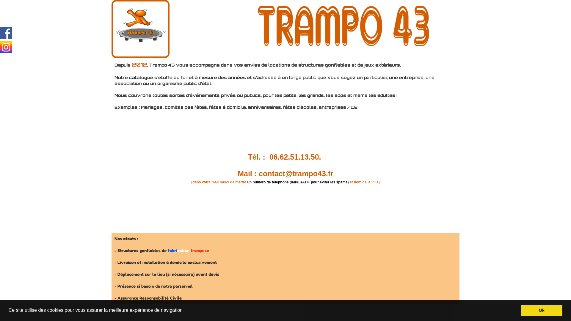 Capture d'écran de Trampo43