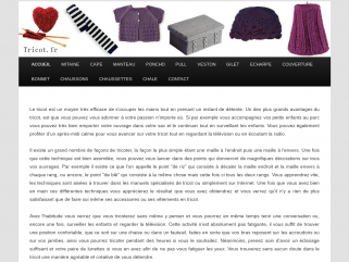 Tricot.fr | Tout sur le tricot pour tricoter facilement