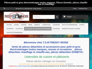 TSM Freddy Moise Pièces détachées et accessoires petit et gros électroménager, Pièces Dometic et Pièces chauffe-eau, ustensiles de cuisine et pâtisserie