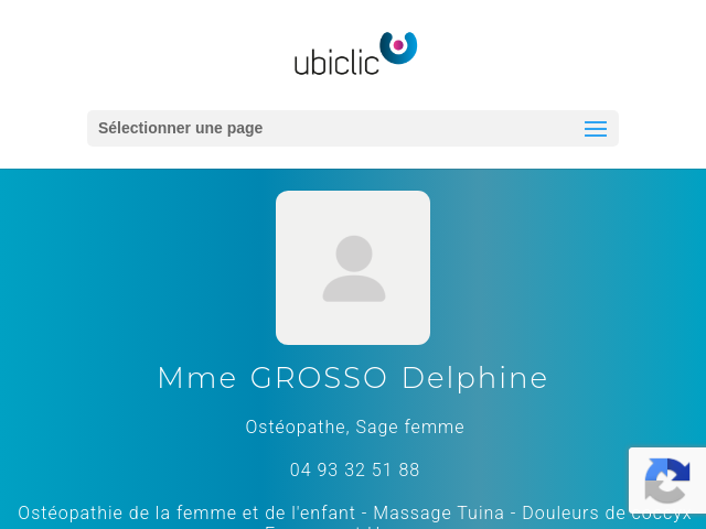 Prendre rdv Delphine GROSSO Ubiclic