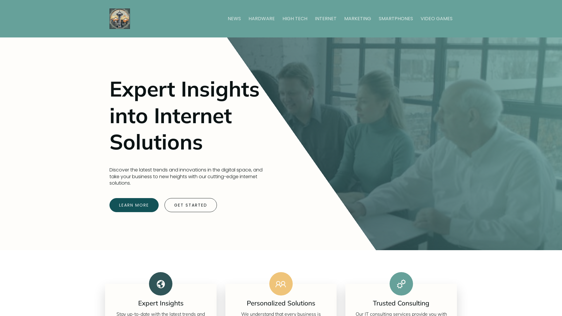 Capture d'écran de Solution call center ile Maurice