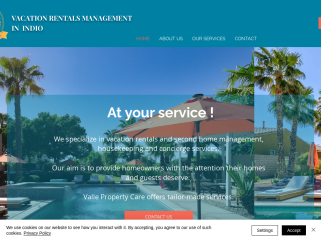 Vacation rentals management in INDIO