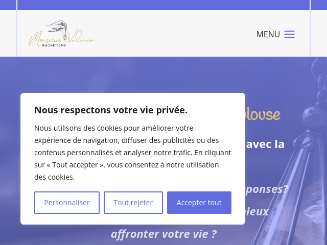 Capture d'écran de Monsieur Valmain voyant magnétiseur