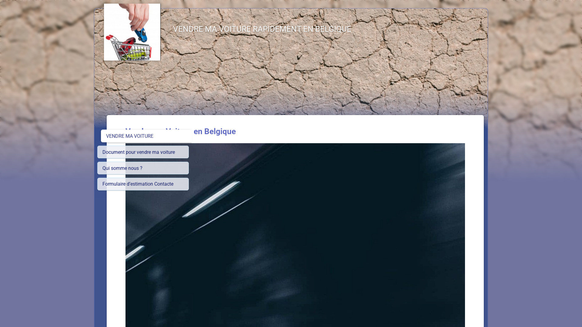 Capture d'écran de Vendre ma voiture en Belgique rapidement et efficacement 