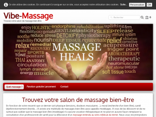 Vibe-Massage : trouvez votre salon de massage bien être par catégorie