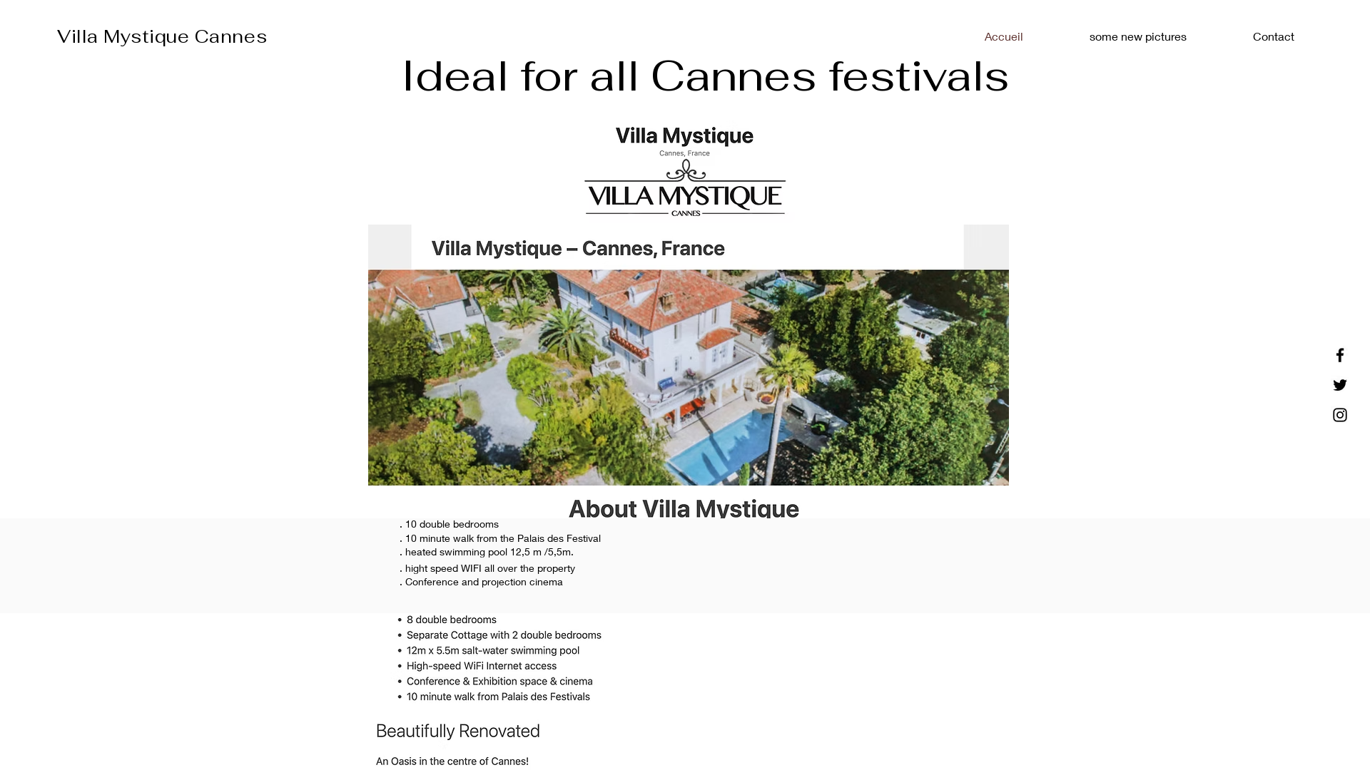 Capture d'écran de A côté du Palais des Festivals de Cannes