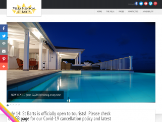 Villa Henson St Barts -Luxury Caribbean vacation rent in St Barthelemy. A holiday to remember