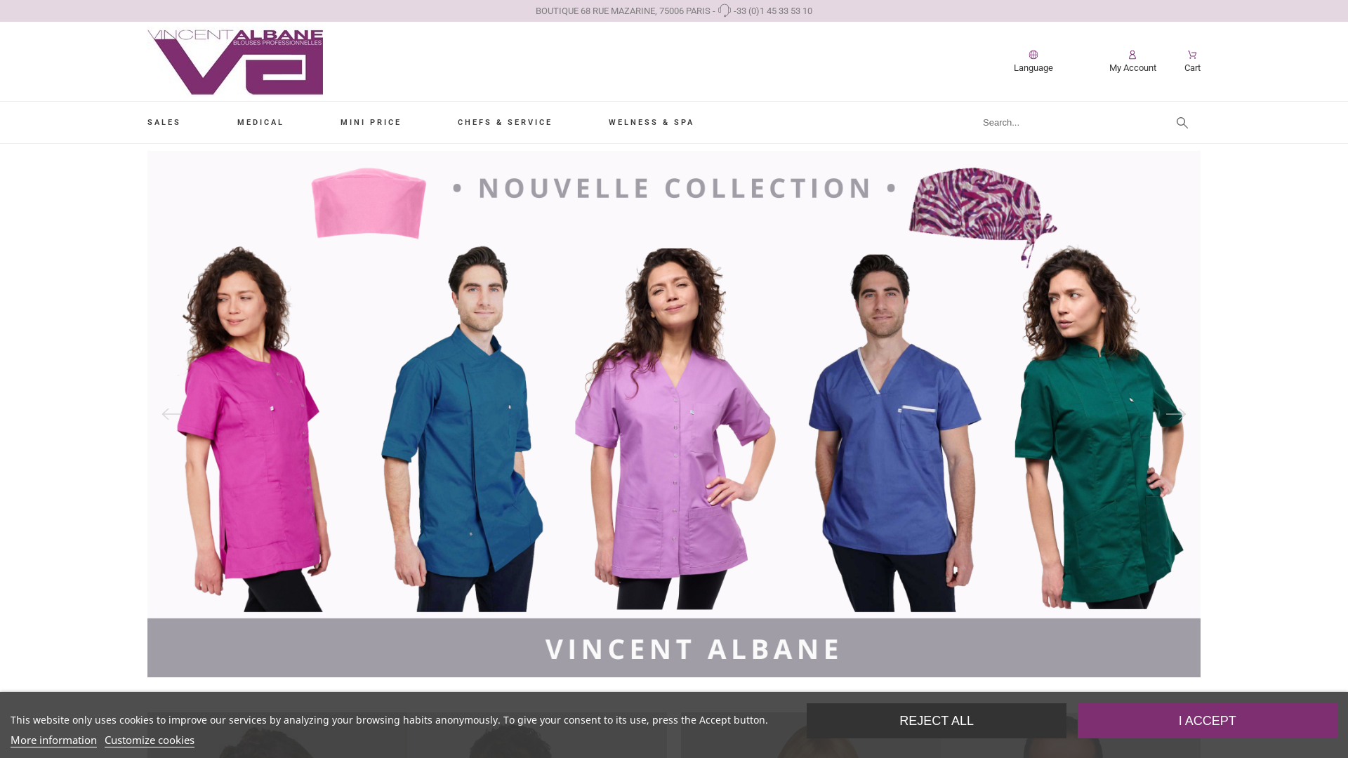 Capture d'écran de Medical uniforms, Scrubs, Overblouses