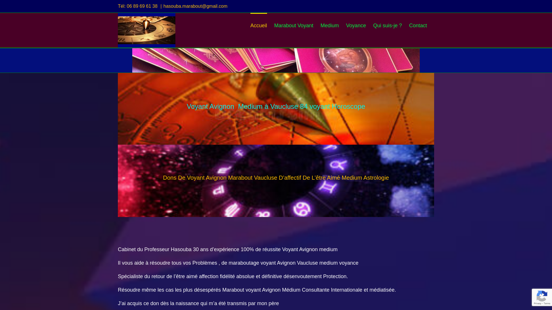 Capture d'écran de Voyance Horoscope, Marabout à Avignon, Medium Vaucluse (84), voyant Astrologie  Africain 