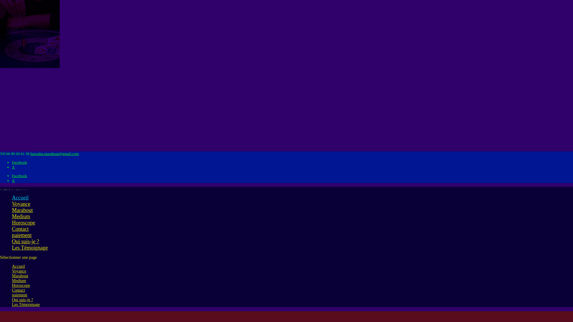 Capture d'écran de Voyance marabout paris 75 medium voyant Il de france , Numerologie Voyant Région Parisienne, cartomancie paris , Vaudou maraboutage , Guérisseur Astrologie