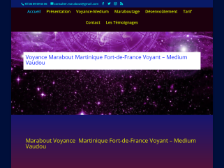 Voyance marabout Martinique , voyant  Fort-de-France (972) voyant Medium, Horoscope Astrologie , Vaudou Guérisseur Le Lamentin Le Robert , Le François , Saint-Joseph