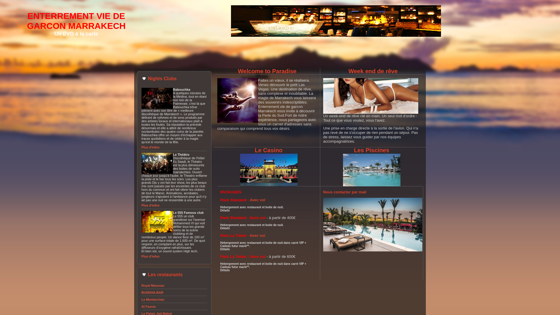 Capture d'écran de Week end marrarakech