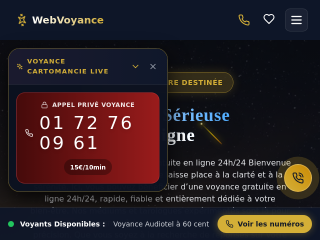 Voyance en ligne