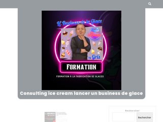 Concept glace conseil en installations production de glace, recette 