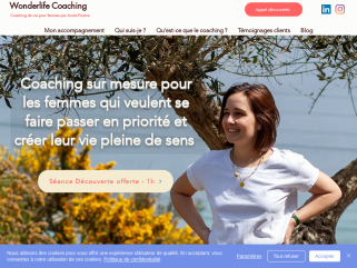 Coach de vie pour femmes à Paris en France et en ligne avec Wonderlife coaching