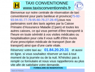 Taxi Conventione