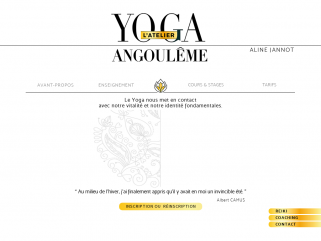 Yoga l'atelier Angoulême 