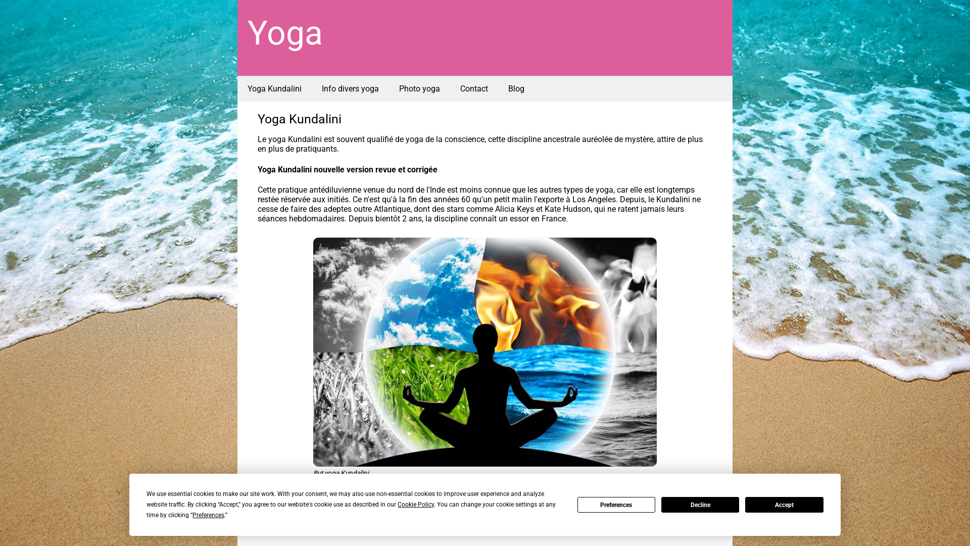 Capture d'écran de Yoga Kundalini et Yoga