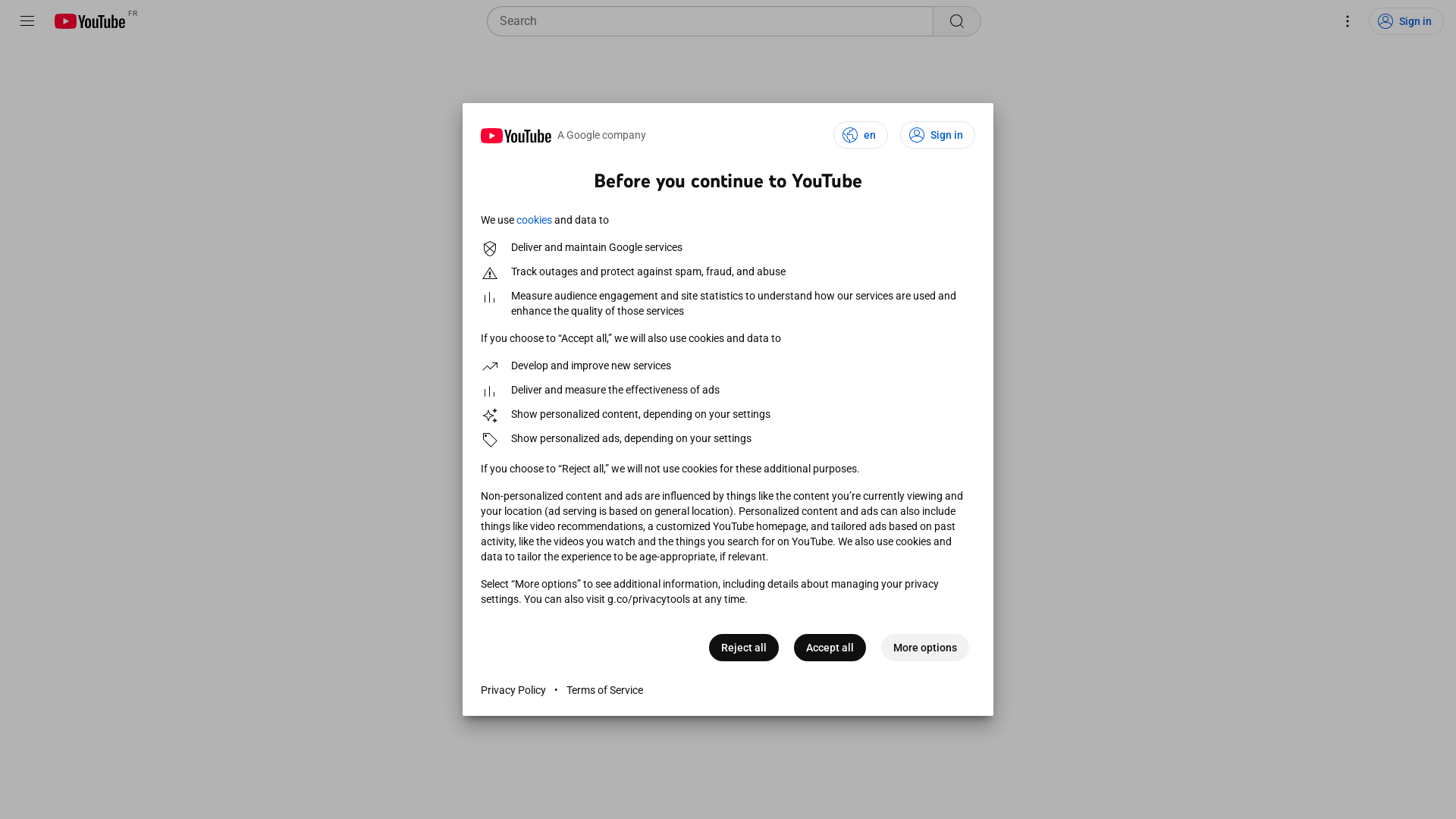 Capture d'écran de Salut universel